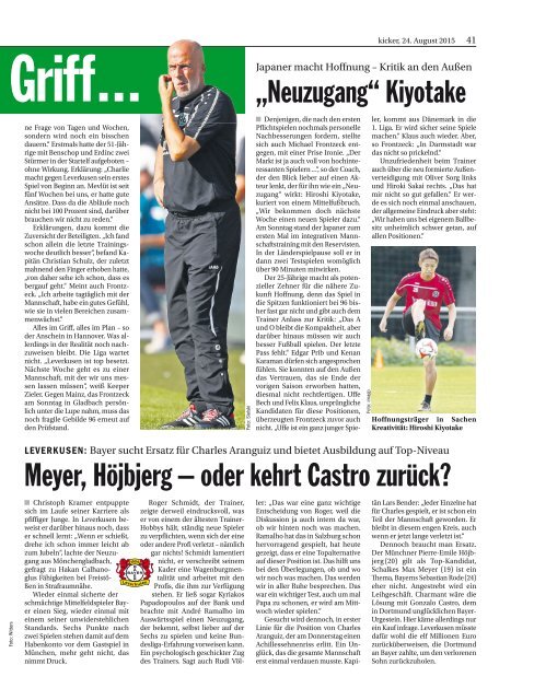 Kicker 070-2015