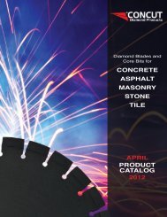 Product Catalog - concut inc