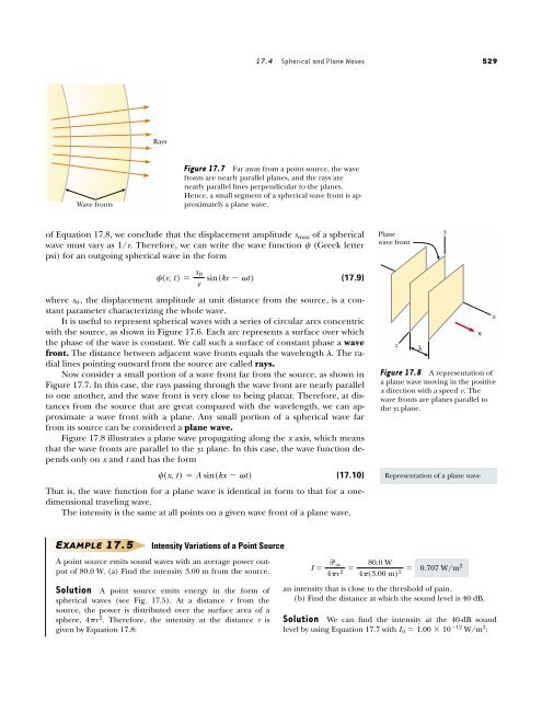 Intensity of Periodic Sound Waves