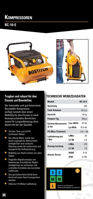 Bostitch Katalog Baugewerbe