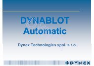 DYNABLOT Automatic - Dynex