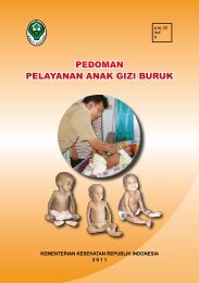 PEDOMAN PELAYANAN ANAK GIZI BURUK