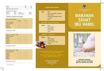 MAKANAN SEHAT IBU HAMIL