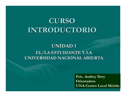 CURSO INTRODUCTORIO