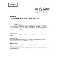 GENERALIDADES DEL MODELADO