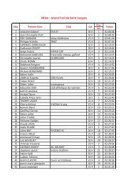 30 km -â Grand Trail du Saint Jacques - Generation-Trail