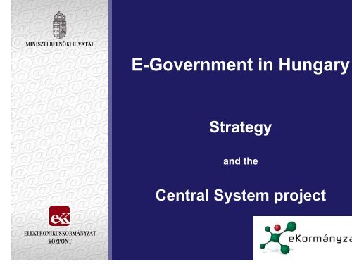 E-Government in Hungary