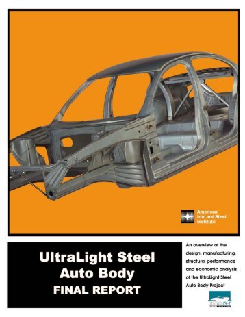 UltraLight Steel Auto Body - Final Report - American Iron & Steel ...
