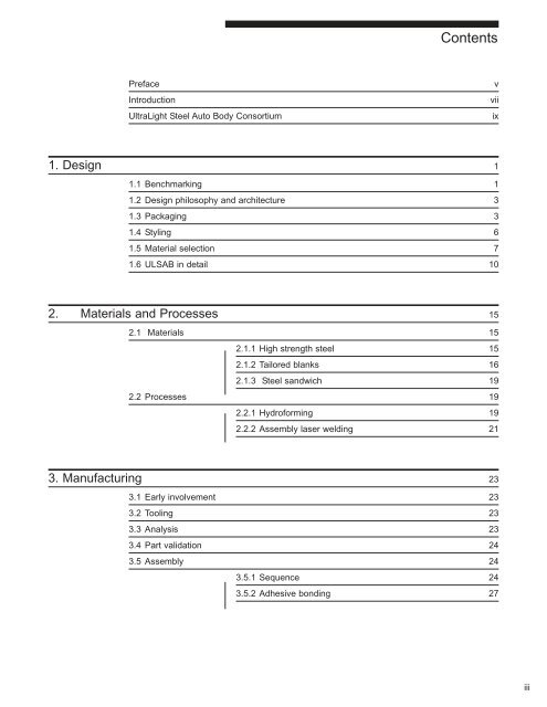 UltraLight Steel Auto Body - Final Report - American Iron & Steel ...