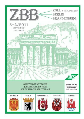 Zum 80. Geburtstag - (BDZ) - Bezirksverband Berlin/Brandenburg