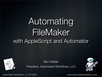 Automating FileMaker