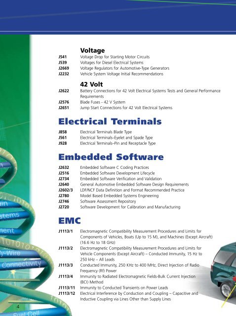 What do SAE standards offer the Automotive Electronics industry ...