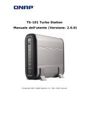 TS-101 user manual - QNAP Systems, Inc.