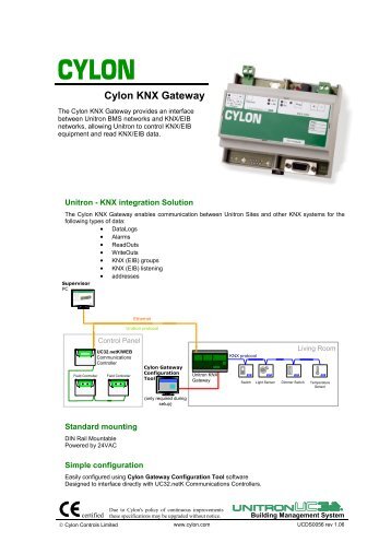 Cylon KNX Gateway