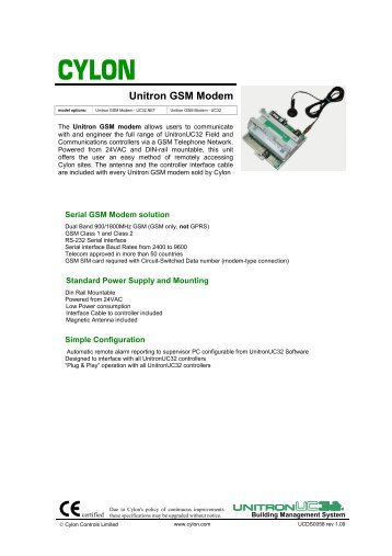 Unitron GSM Modem