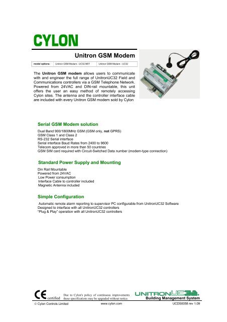 Unitron GSM Modem