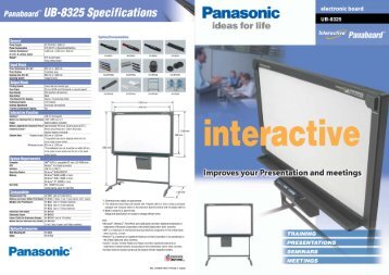 Power Supply AC 220-240 V, 50/60 Hz - Panasonic