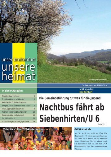 Service für SIE! Bauhof - Umweltgrundstück - VP Breitenfurt