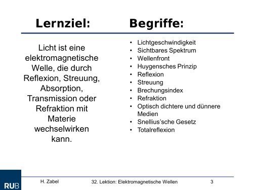 Elektromagnetische Wellen