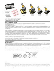 bts-hz system - EMG Pickups