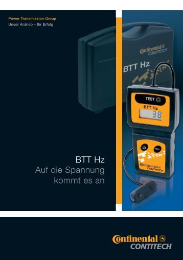 BTT Hz (PDF, 189 KB) - ContiTech AG