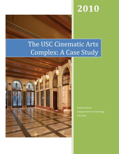 USC Cinematic Arts