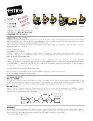 BQS System HZ - EMG Pickups