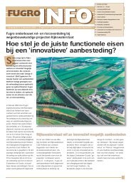 bij een ‘innovatieve’ de juiste aanbesteding? functionele eisen