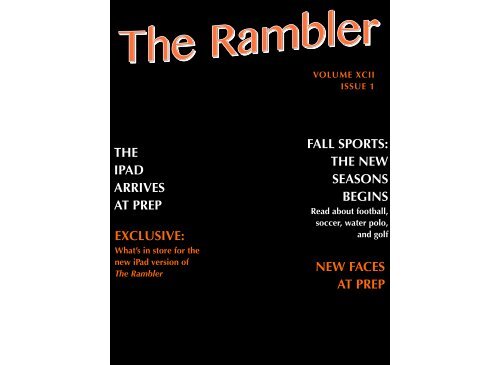 The Rambler - Cathedral Prep