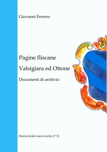 Pagine fliscane Valsigiara ed Ottone