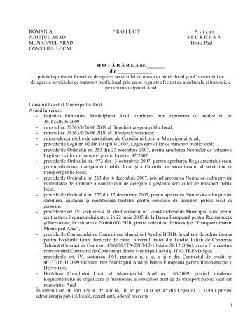 S = CE - VS – VT - Primaria Municipiului Arad