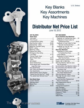 Distributor Net Price List - Top Notch Distributors