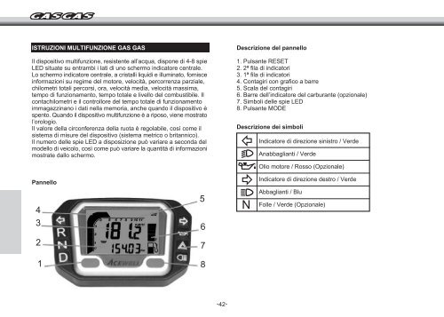 A B - GasGas Moto Trial Scanno