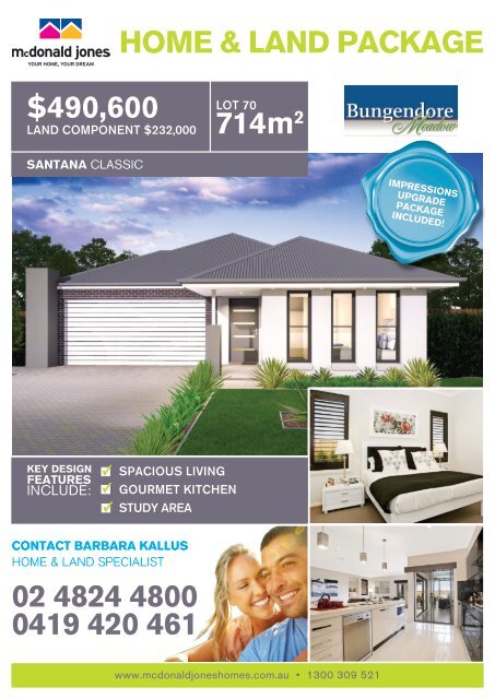 Download PDF Brochure - McDonald Jones Homes