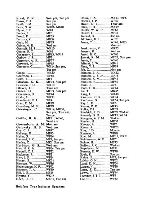 th  - 1987 - 51st ENC Conference