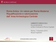 (1998-2011) â Documents [in PDF] - Rome - The Imperial Fora