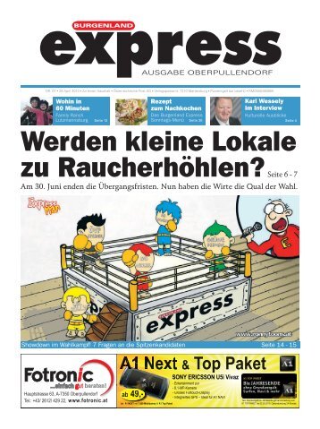 Die Zeitung zum Download als PDF (Ausgabe Oberpullendorf