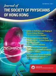 the Society of Physicians of Hong Kong