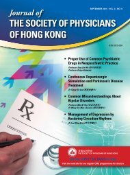 the Society of Physicians of Hong Kong