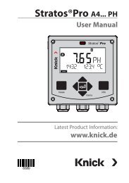 Stratos®Pro A4... PH User Manual