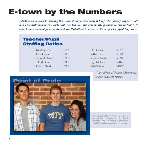 2011 Annual Report - Elizabethtown Area School District