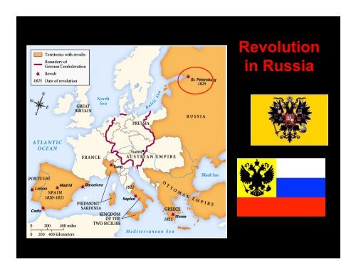 The Revolutions of the 1820’s & 1830’s in Europe
