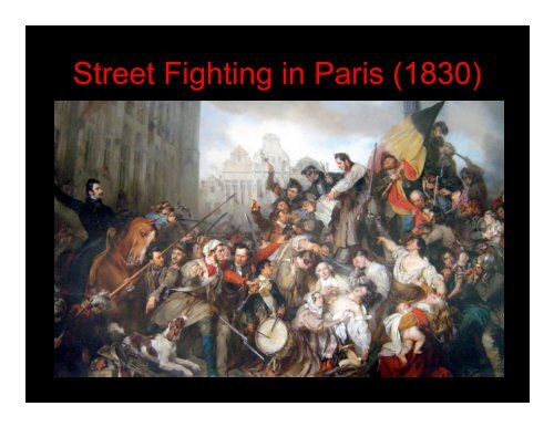 The Revolutions of the 1820’s & 1830’s in Europe