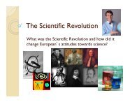 The Scientific Revolution