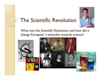 The Scientific Revolution