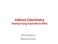 Indirect Calorimetry