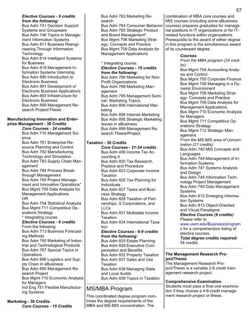 Academic Calendars and Deadlines - UW-Milwaukee Graduate ...