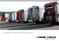 Technical Training Courses 2013
