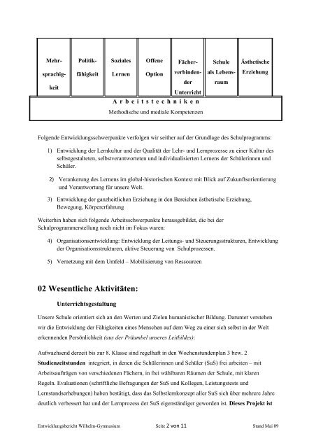 03 Erfahrungen, Erfolgsbewertung, Evaluation - Wilhelm ...
