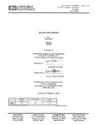 HT50 DO-160F Test Report - Newport NMI Ventilators